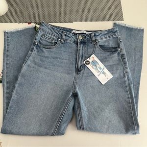 The Mom Jean Skinny Ankle Distress Jeans